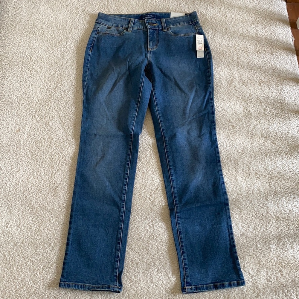 Talbots Simply Flattering Curvy Straight Jeans